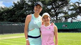 ▲詹皓晴挺進諾丁漢網賽女雙4強。（圖／翻攝自詹皓晴臉書）