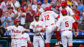 ▲費城人近期打出8連勝。（圖／美聯社／達志影像）