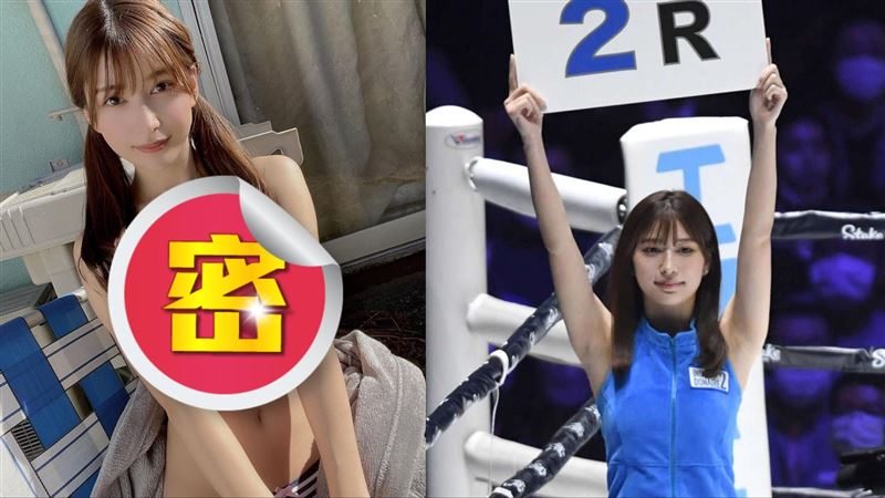 世界拳王戰驚見「舉牌女神」巨胸奪冠