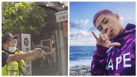 ▲劉姓饒舌歌手「雞腿飯」酒駕拒攔查逃逸，被員警掏槍圍捕，酒測值超標，依公共危險罪移送法辦。（圖／翻攝畫面、翻攝自badboyracog IG ）