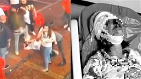 唐山暴力事件（圖／翻攝自微博）