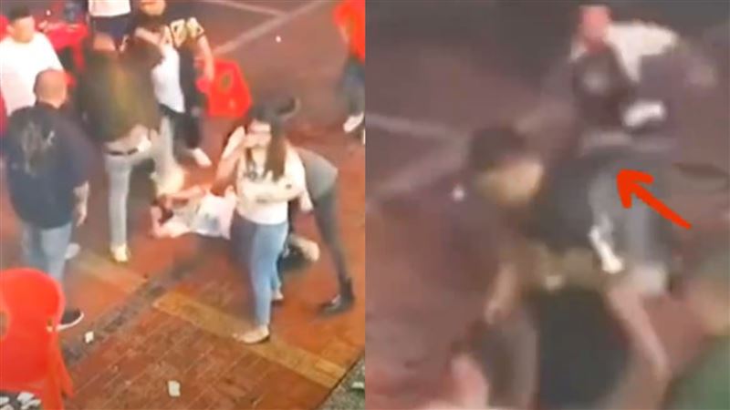 唐山女遭9男圍毆　只有女生出來救人