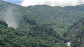 卡悠峰瀑布觀景區,獅子鄉,山崩