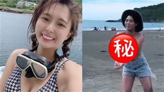 穿比基尼打排球　女神美胸狂晃辣暈網