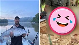 人夫嗨釣9公斤鯰魚！剖度驚見超粗長「姊夫」　羞炸畫面曝▲（圖／翻攝自當事人臉書）