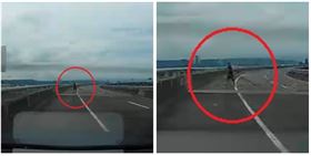 鋁梯,國道,掉落(圖/翻攝自職業聯結車職業大貨車職業大客車拉拉隊)
