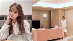  三上悠亞開箱她剛入住的豪宅新家。（圖／翻攝自三上悠亞YouTube）