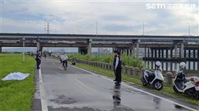 浮屍,堤防河邊,打撈,三重