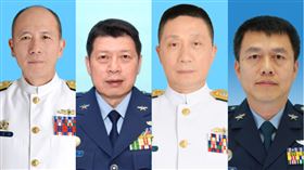 張哲平、劉志斌、梅家樹、鄭榮豐（圖／國防部提供）