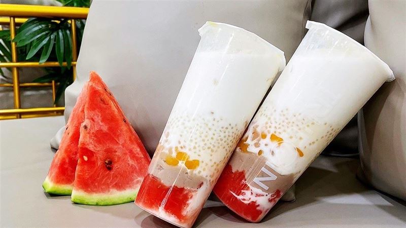 全台最狂芋頭飲品！芋泥「尬西瓜」