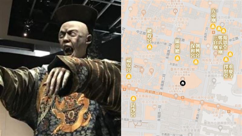 南美館殭屍慘了？19間廟宇包圍鎮壓