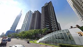 豪宅,台北信義。（圖／翻攝自Google  Maps）