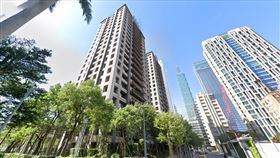 豪宅,台北信義。（圖／翻攝自Google  Maps）