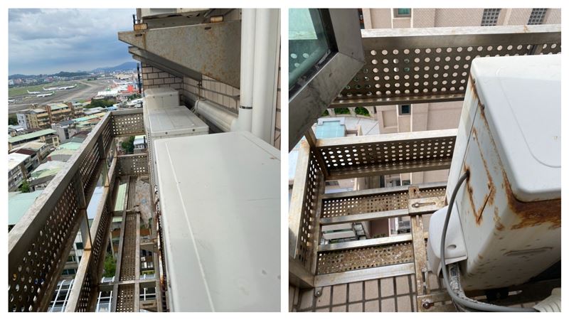 不只冷氣砸死路人　也有師傅不慎摔死