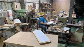 ▲林晉州工作照片。（圖／黃唯碩拍攝）