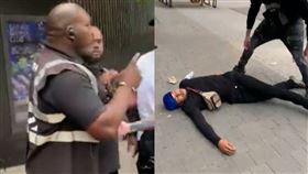 英國,保全,拳王（圖／翻攝自推特@MichaelBensonn）