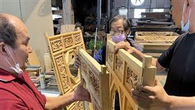 ▲左為林晉州，中間為李水文，右為何建興。（圖／黃唯碩拍攝）