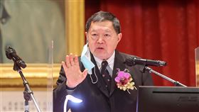 徐旭東主持裕民股東會裕民股東會8日登場，由遠東集團、裕民航運董事長徐旭東主持；徐旭東致詞表示，裕民是一間追求成長的公司，營運前景健康正向。中央社記者鄭清元攝  111年6月8日