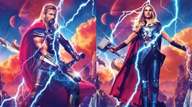 《雷神索爾：愛與雷霆》（圖／迪士尼提供）