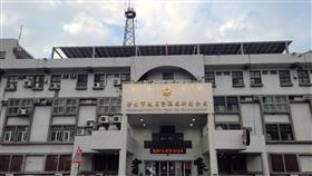 新莊分局，新莊分局外觀，新莊警分局，記者游承霖攝影