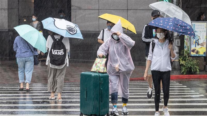 今鋒面最近！十天天氣降雨變化一次看