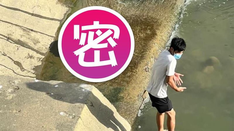 新竹客雅溪見「大物」網嚇：咬到必斷