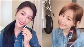 王晴合唱王心凌。（圖／翻攝自王晴臉書）