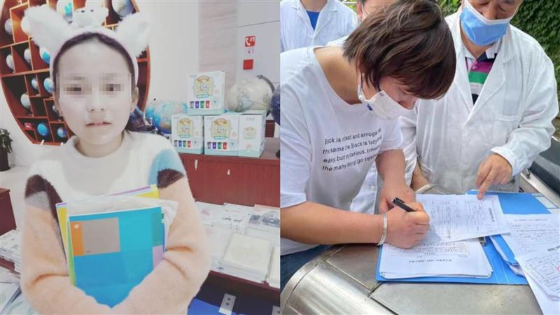 少女病死前堅持捐獻遺體　母哽咽簽字