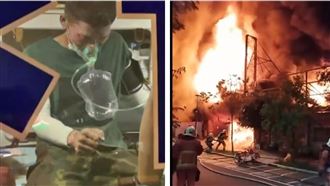 輪胎行縱火釀8死　他心痛開砲孽子