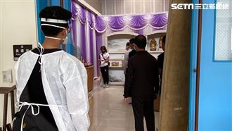 8死大火大兒子　全身隔離衣送妻女