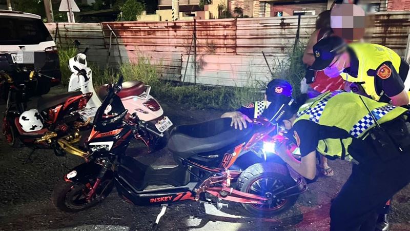 專案出擊！南警出動扣拼裝電動自行車