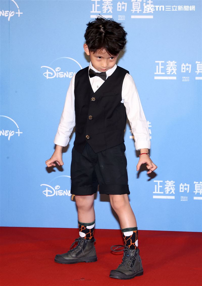 林格宇出席Disney 全新律政輕喜劇「正義的算法」特映會。（記者邱榮吉/攝影）