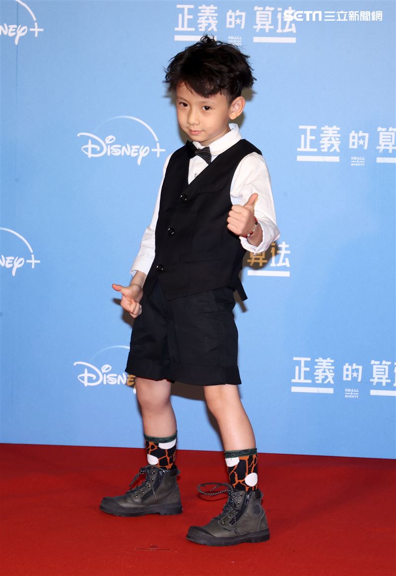 林格宇出席Disney 全新律政輕喜劇「正義的算法」特映會。（記者邱榮吉/攝影）