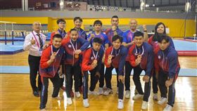 台灣體操男團奪亞錦賽銅牌（圖／翻攝自林育信臉書）