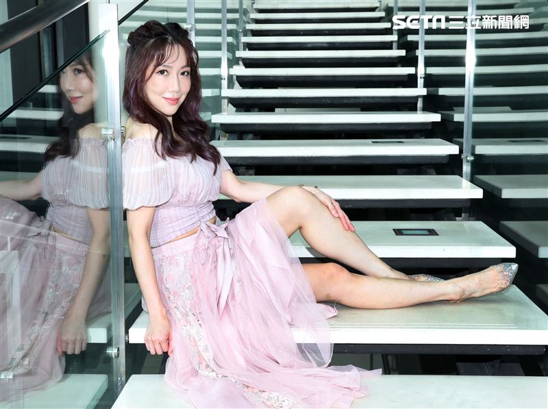 珍琳三立新聞網專訪。（記者邱榮吉/攝影）