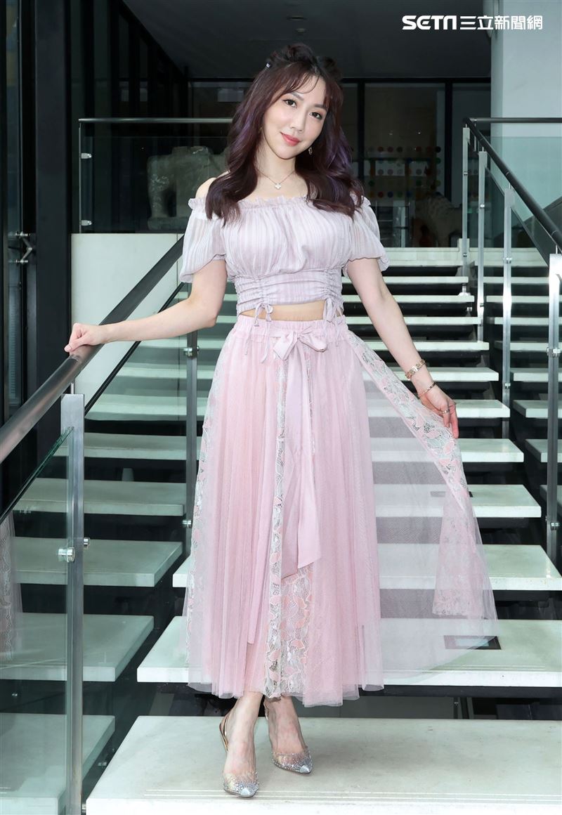 珍琳三立新聞網專訪。（記者邱榮吉/攝影）