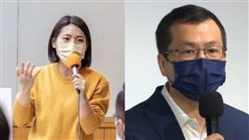 徐巧芯(徐巧芯臉書),羅智強(資料照)
