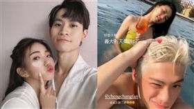 ▲眾量級家寧「與男網紅同遊米蘭」！網抓包PO文：在演哪齣（圖／翻攝自家寧IG）