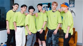 《原子少年》天王星：吳昱廷、高有翔、小孩、高胥崴、蔡承祐、陳子輇接受《三立新聞網》專訪。（圖／記者楊澍攝影）