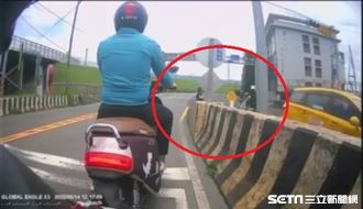 蘆洲環堤道死亡車禍　驚悚瞬間曝光