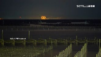 澎湖海上煙火　攝影師嘉義捕捉美景