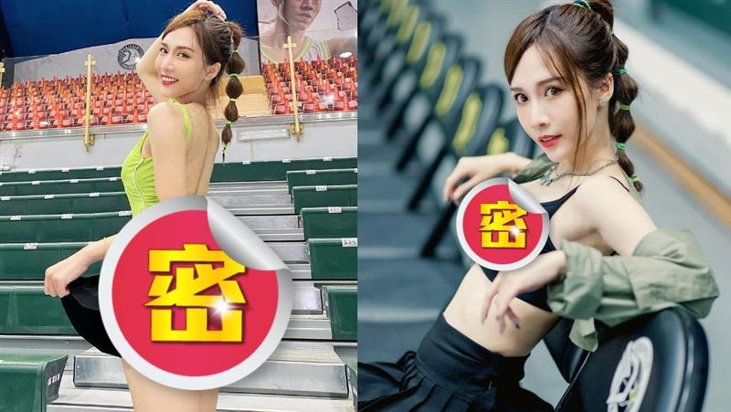 香豔翹臀遮不住！女神黑裙太短洩春光