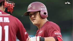 陳俊秀敲出致勝安，帶領桃猿奪下4連勝。（圖／翻攝自樂天桃猿IG）