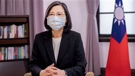 蔡英文總統今（20）日上午以錄影方式為「三軍六校院畢業典禮」致詞期勉。（圖／總統府提供）