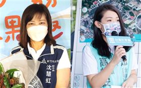 ▲沈慧虹諷猶豫不決！高虹安反擊。（圖／翻攝沈慧虹、高虹安臉書）
