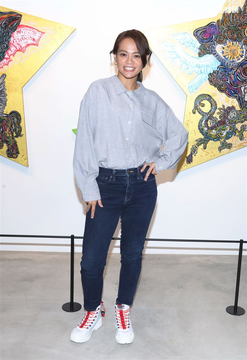 吱吱出席TDI為你唱情歌海選。（記者邱榮吉/攝影）