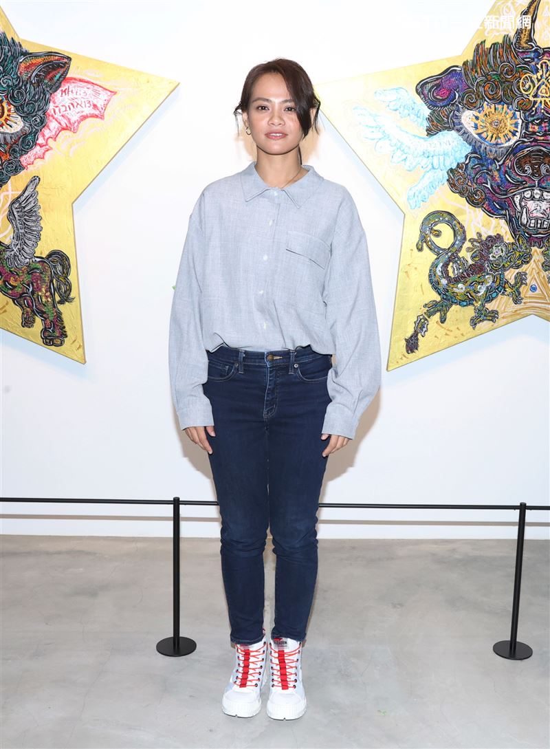 吱吱出席TDI為你唱情歌海選。（記者邱榮吉/攝影）