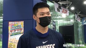 彰化藝中的投打二刀流好手郭泰呈。（圖／記者蔡厚瑄攝影）