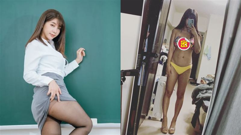 吳夢夢火辣照曝光　渾圓胸包不住露了