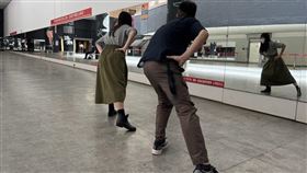 台北捷運公司表示，即日起，爵士廣場跳舞區重新開放。（圖／北捷提供）